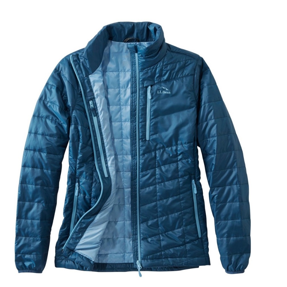 LL Bean Women’s PrimaLoft Packaway Jacket - Black, LP - Picture 4 of 10